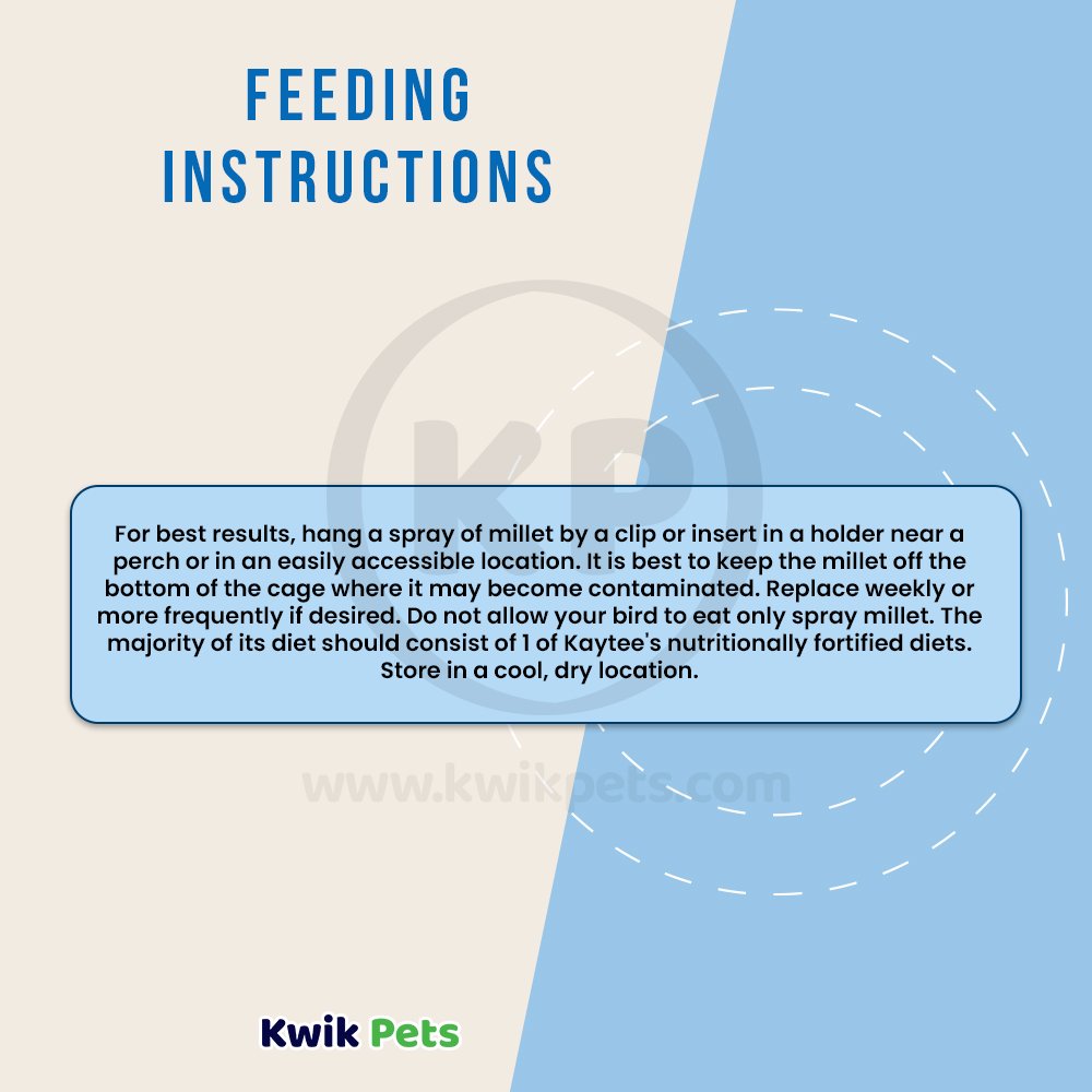 Kaytee Spray Millet for Birds, Kaytee
