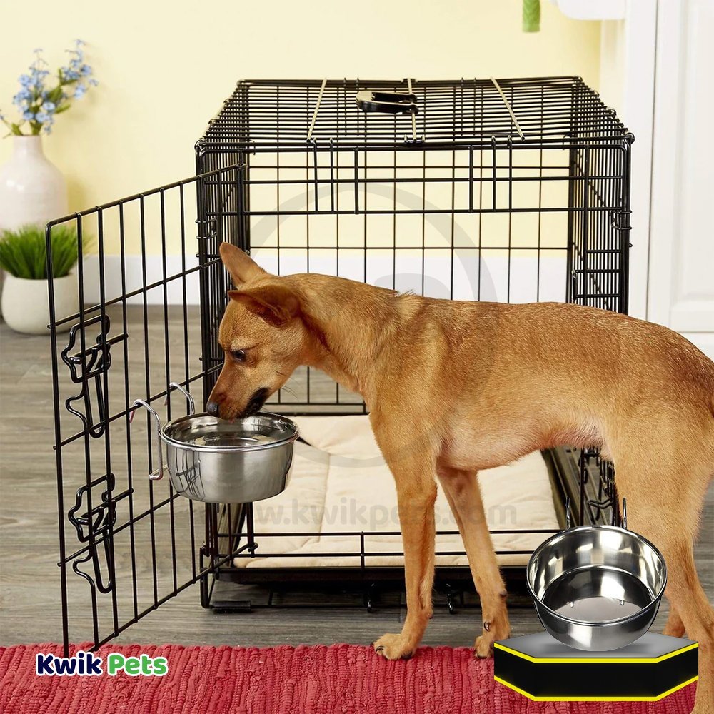Ethical Pet Spot Stainless Steel Bird Coop Cup with Wire Hanger Online