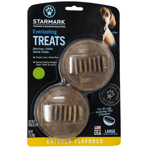 Everlasting Made In USA Treat Chicken Large 2 count, StarMark