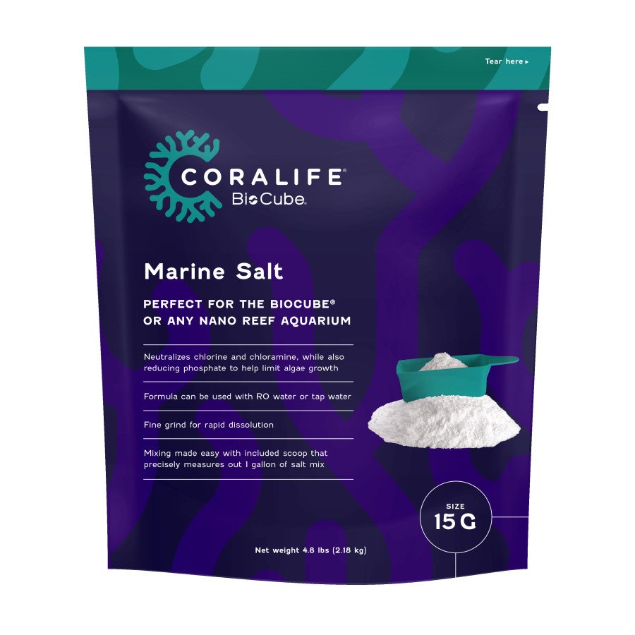 Coralife BioCube Marine Salt for Aquarium Fish Tank 4.8-lb