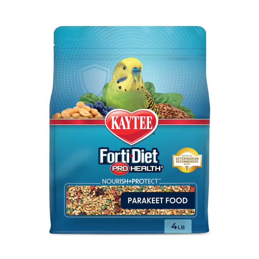 Kaytee Forti-Diet Pro Health Nourish+Protect Parakeet Food 4-lb
