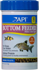 API Bottom Feeder Premium Shrimp Sinking Pellets Fish Food 4-oz