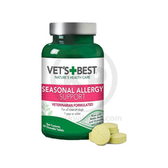 Vet's Best Seasonal Allergy Support Chewbale Tablets 60 Count
