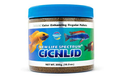 New Life Spectrum Cichlid Naturox Sinking Pellets Fish Food 10.5-oz