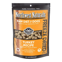 Northwest Naturals Freeze Dried Raw Diet Dog Food Turkey Recipe 25-oz
