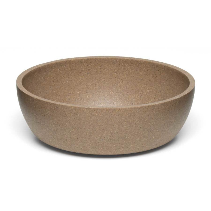 Loving Pets Dolce Bamboo Dog & Cat Bowl Coffee Medium