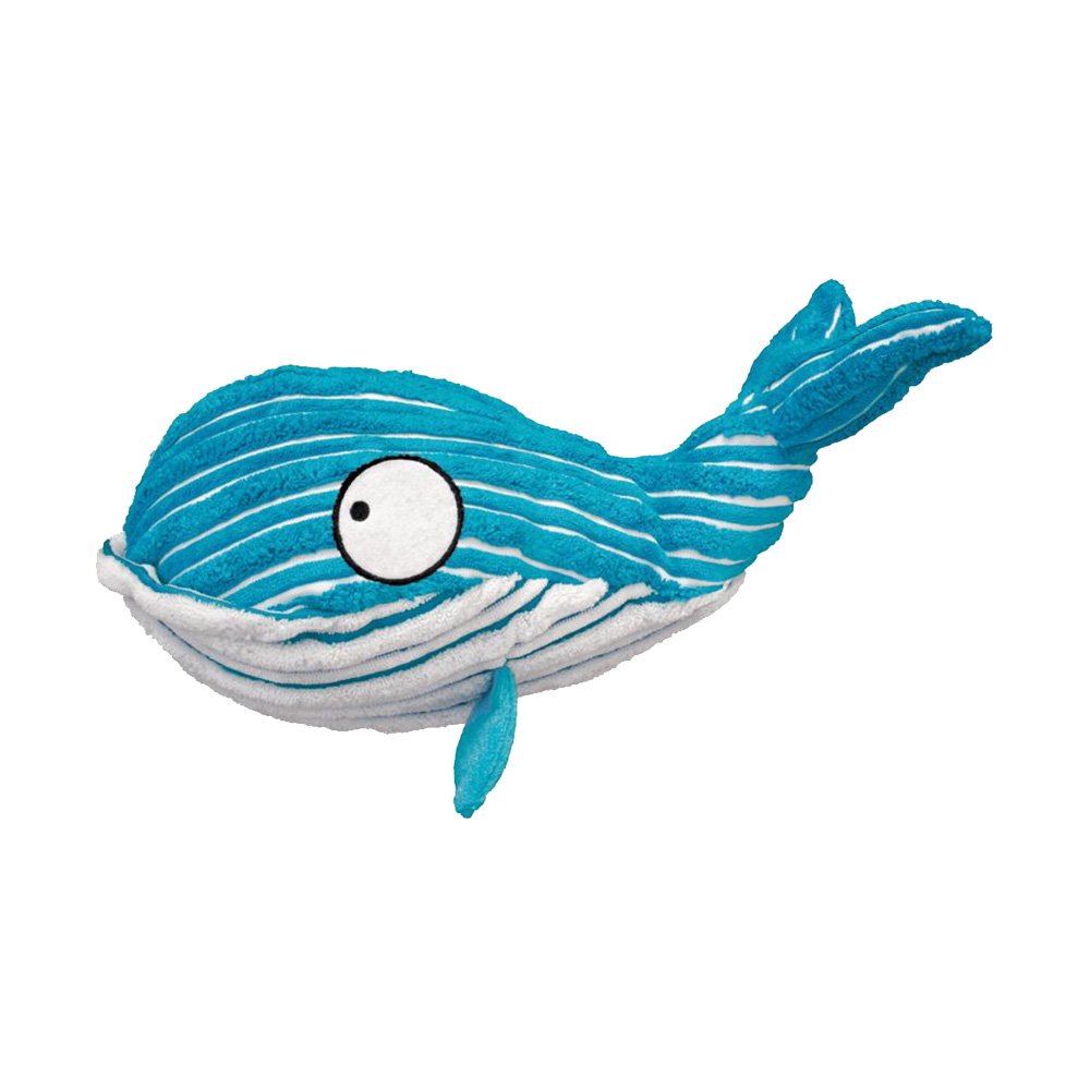 KONG CuteSeas Whale Dog Toy, MD, KONG