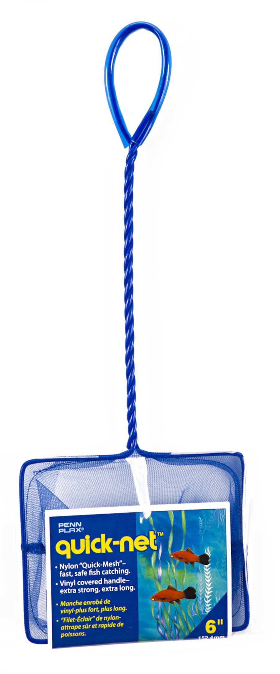 Penn-Plax Quick-Net Aquarium Catch 6 x 5 in, Kwik Pets