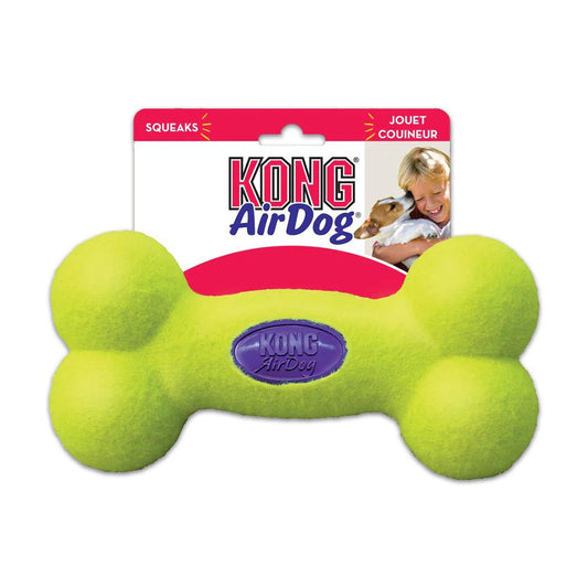 KONG Air Dog Squeaker Bone Dog Toy, LG, KONG