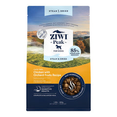 Ziwi Peak Steam & Dried Dog Food Cage-Free Chicken with Orchard Fruits Recipe 1.8-lb