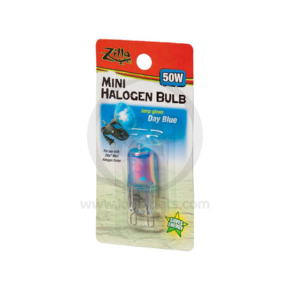Zilla Mini Halogen Bulbs Day Blue 50 W, Zilla