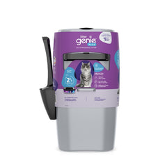 Litter Genie Plus Pail Cat Litter Disposal System Silver
