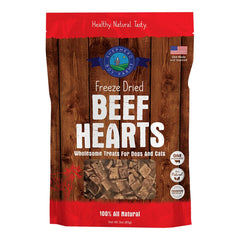 Shepherd Boy Farms Beef Hearts Freeze Dried Dog & Cat Treats 3-oz