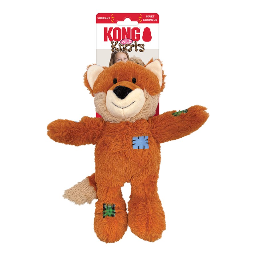 KONG Wild Knots Fox Dog Toy Medium/Large