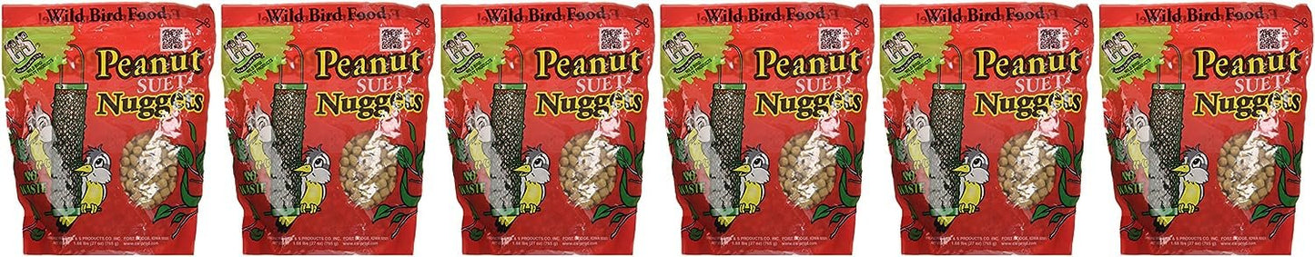 C & S CS6105 FBA_6105 Wild Bird Nuggets 27 oz (Pack of 6), 6-Pack, Multi, Kwik Pets