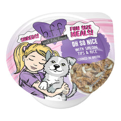 Weruva B.F.F. Dog Fun Size Oh So Nice Sirloin Tips & Rice Wet Dog Food Cups 2.75-oz