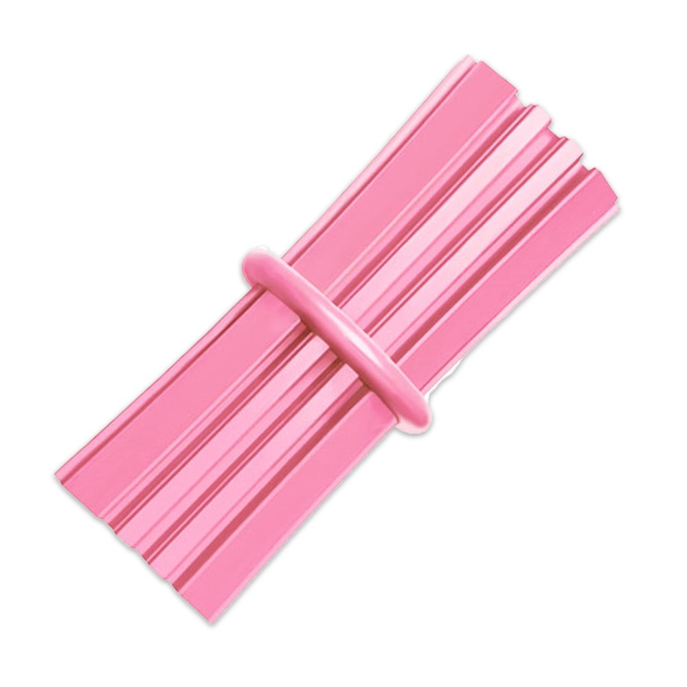 Pink - KONG Teething Stick Puppy Toy Assorted Medium