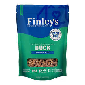 Finley's Soft Chew Training Bites Dog Treats Duck Recipe 16-oz, Kwik Pets