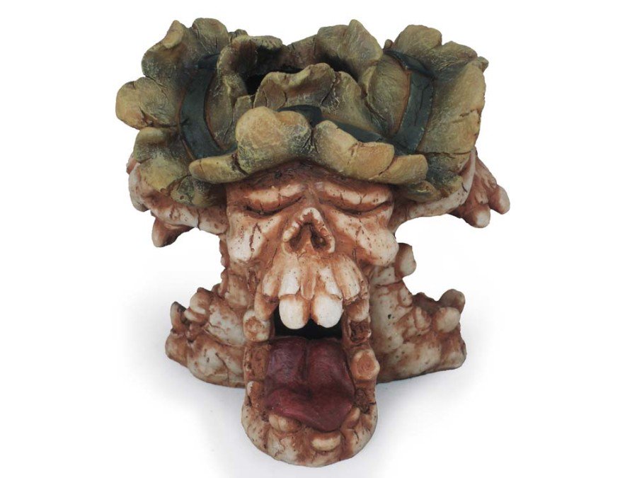 Weco Wecorama Catacombs Screaming Skull Aquarium Ornament