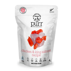 The New Zealand Natural Pet Food Co. Purr Freeze Dried Cat Food Chicken & King Salmon 1.76-oz