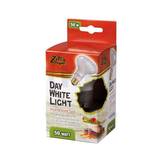 Zilla Incandescent Spot Bulbs Day White 50 W, Zilla