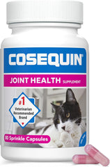 Nutramax Cosequin Tidbits Joint, Dental, Immune & Skin Health Supplement for Cats 2.11-oz