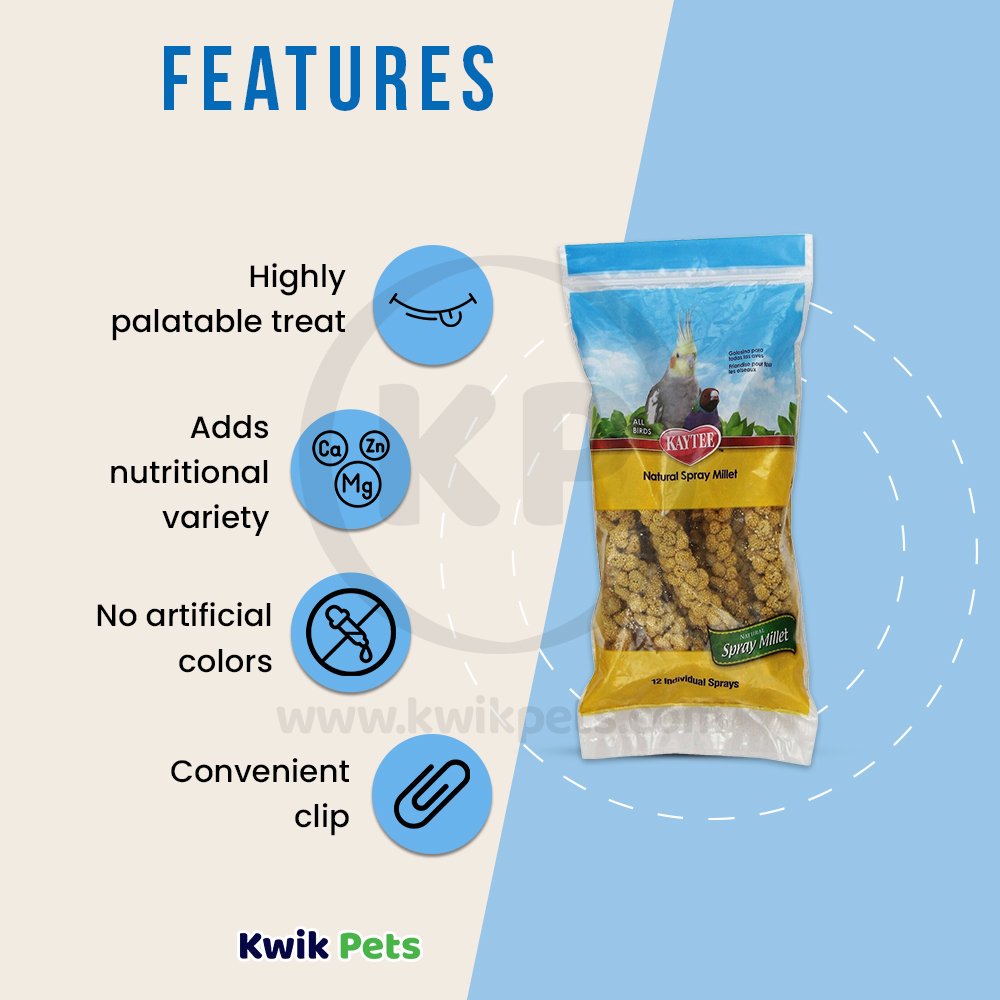 Kaytee Spray Millet 7-oz, Kaytee