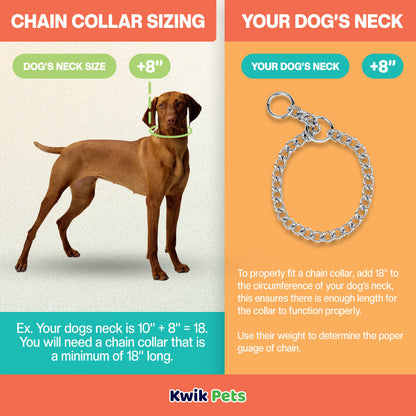 Herm Sprenger Chain Training Dog Collar, Herm Sprenger