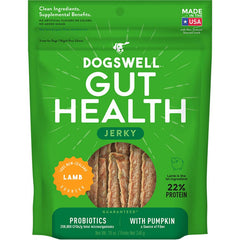 Dogswell Gut Health Meaty Jerky Dog Treats Lamb 10-oz