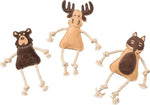 Spot Dura-Fused Leather Forest Dog Toy Assorted Brown & Tan 14-in, Kwik Pets
