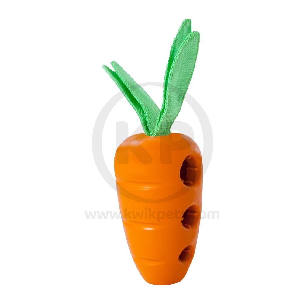Petstages Carrot Stuffer Treat-Dispensing Interactive Dog Toy, Kwik Pets