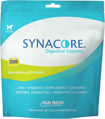 Synacore Digestive Support Probiotic & Enzyme Maintenance Formula for Dogs 30 Stick Packs