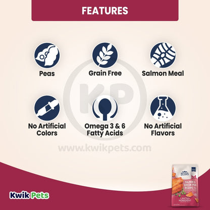 Features of Natural Balance L.I.D. Grain-Free Adult Dry Cat Food Green Pea & Salmon 5-lb