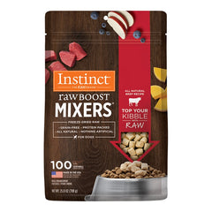 Instinct Raw Boost Mixers Freeze-Dried Dog Food Topper Beef Recipe 25-oz