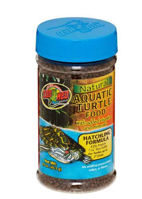 Zoo Med Aquatic Turtle Micro Pellet Hatchling Food 1.6-oz