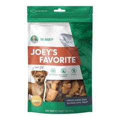 Dr. Marty Joey's Favorite Freeze-Dried Dog Treats Salmon 4-oz