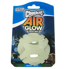 Chuckit! Max Glow Air Fetch Ball Dog Toy Medium