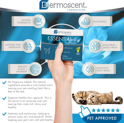 Dermoscent Essential 6 Spot-On Multifunction Skin Care for Cats