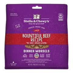 Stella & Chewy's Freeze-Dried Raw Dinner Morsels Cat Food Bountiful Beef Recipe 8-oz