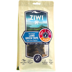 Ziwi Air Dried Dog Treats Lamb Green Tripe 2.8-oz