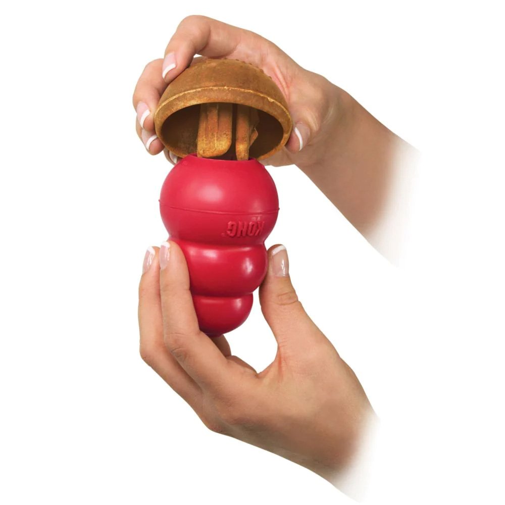 How to use - KONG Marathon Peanut Butter Dog Treats 2 Count Large