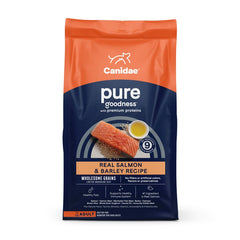 Canidae Pure Goodness Wholesome Grains Adult Dry Dog Food Real Salmon & Barley Recipe 4-lb