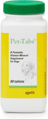 Zoetis Pet-Tabs Palatable Vitamin-Mineral Supplement for Dogs 60 Count