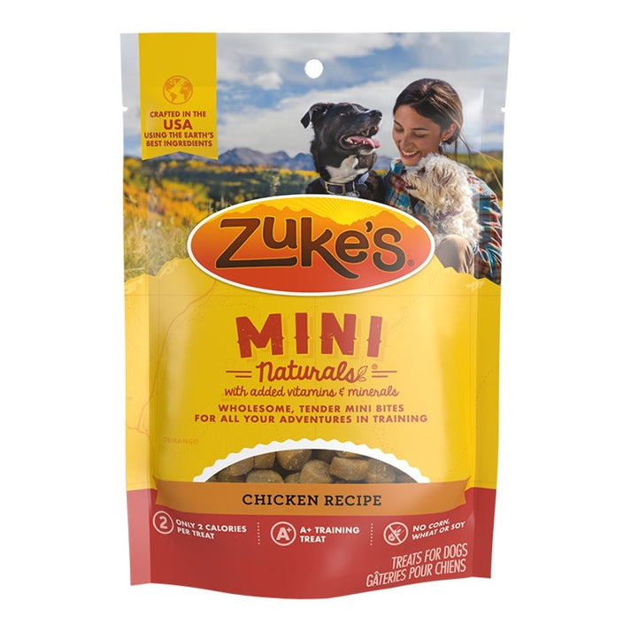 Zuke's Mini Naturals Training Dog Treats Chicken Recipe 1-lb