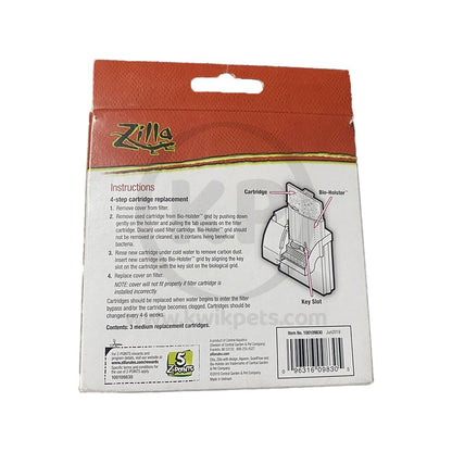 Zilla Replacement Filter Cartridges Large, Zilla