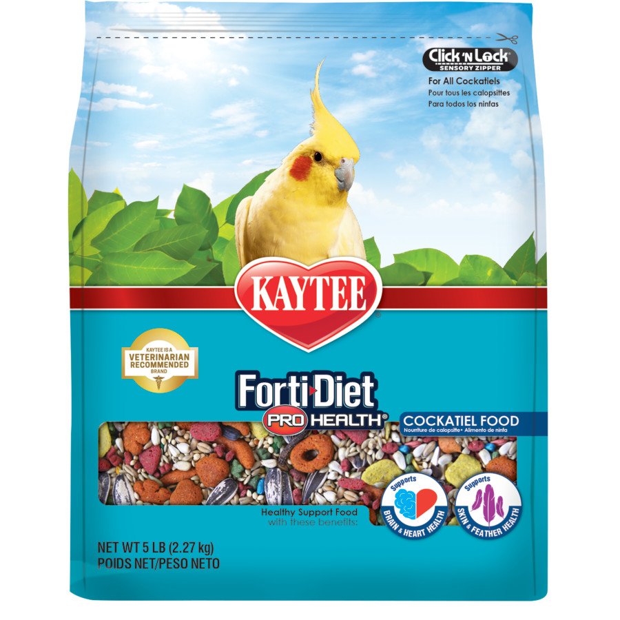 Kaytee Forti-Diet Pro Health Cockatiel Food 5-lb