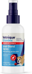 Vetnique Glandex Anal Gland Anti Medicated Spray for Dogs & Cats 4-oz