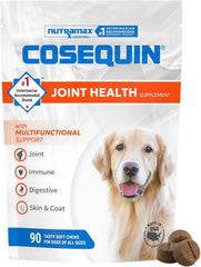 Nutramax Cosequin Joint Health with Multifunctional Support Soft Chews Supplement for Dogs 90 Count