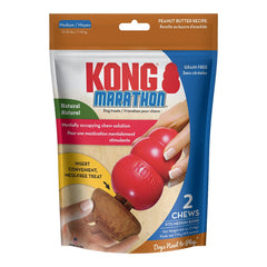 KONG Marathon Peanut Butter Dog Treats 2 Count Medium