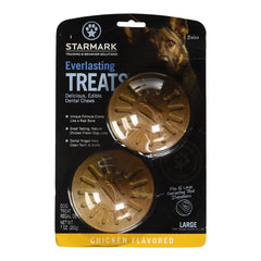 Starmark Everlasting Dog Treat Chicken Large 7-oz Pack
